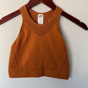 Joy lab high neck long line sports bra